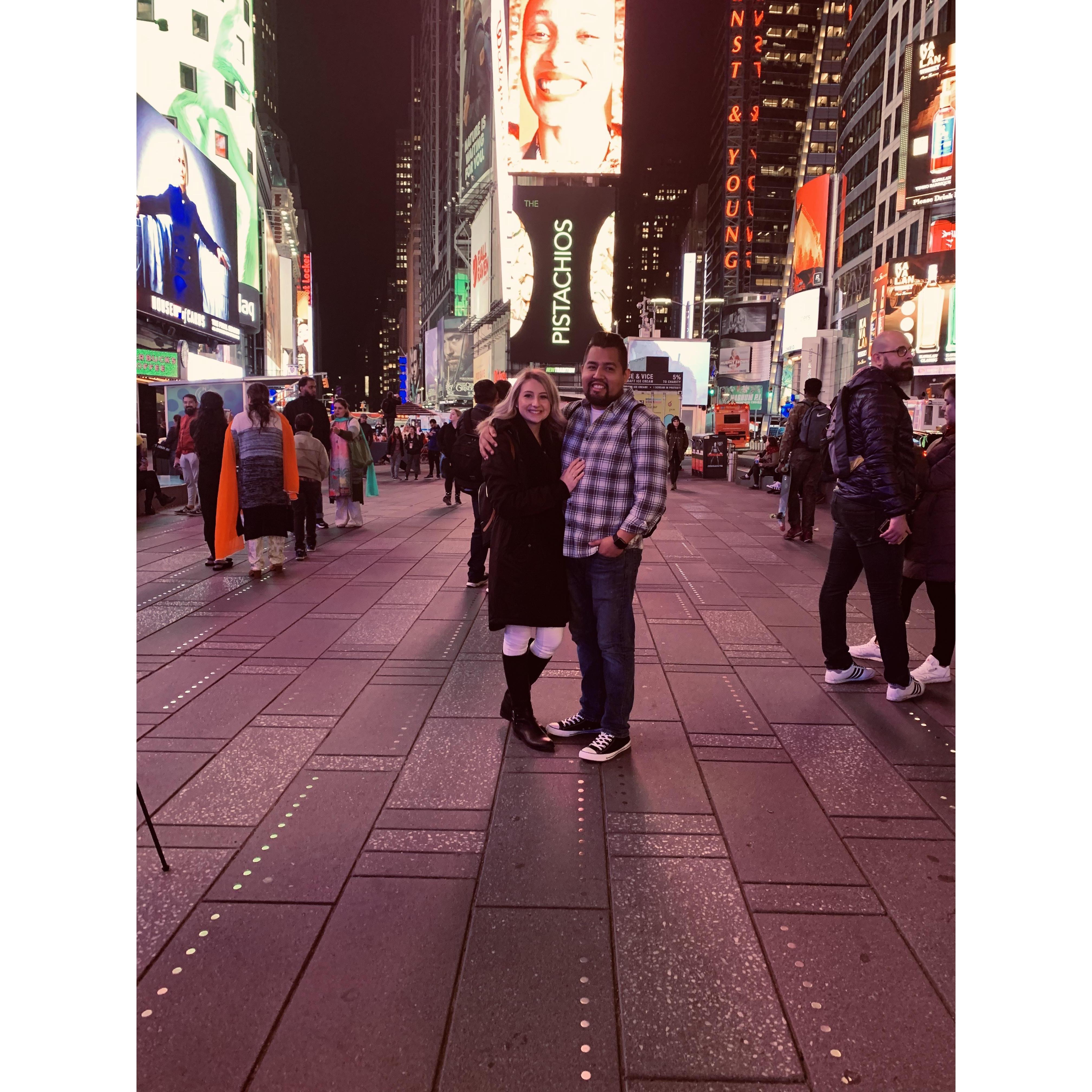 New York trip in 2018