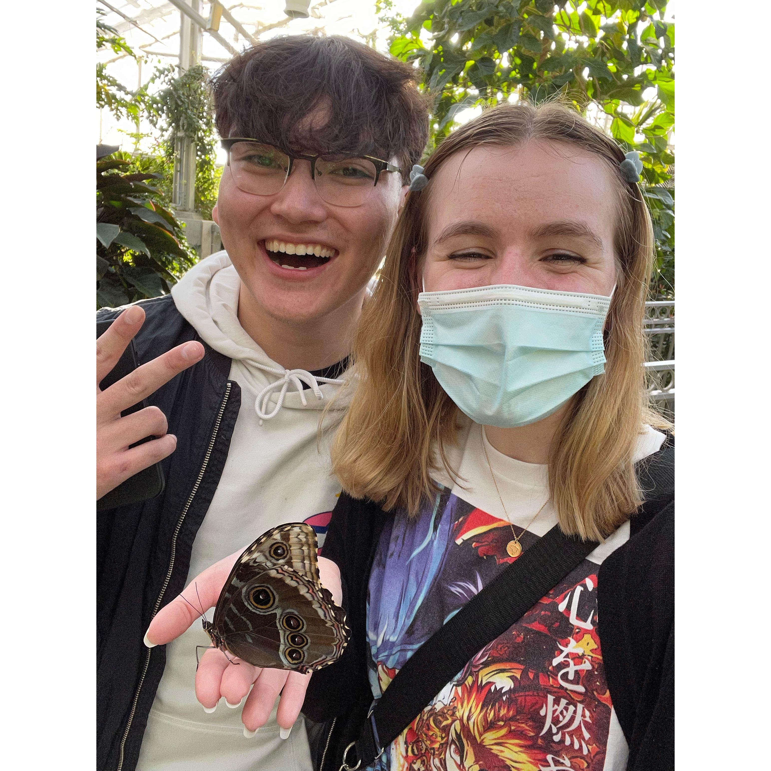 Our first picture together, on our second date!