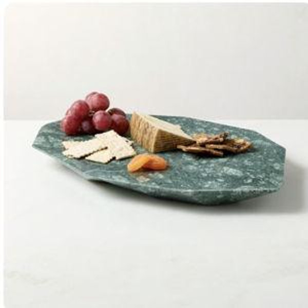 Personalized Cliff Green Marble Serving Platter