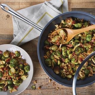 Accolade Forged Hard Anodized Covered Deep Skillet