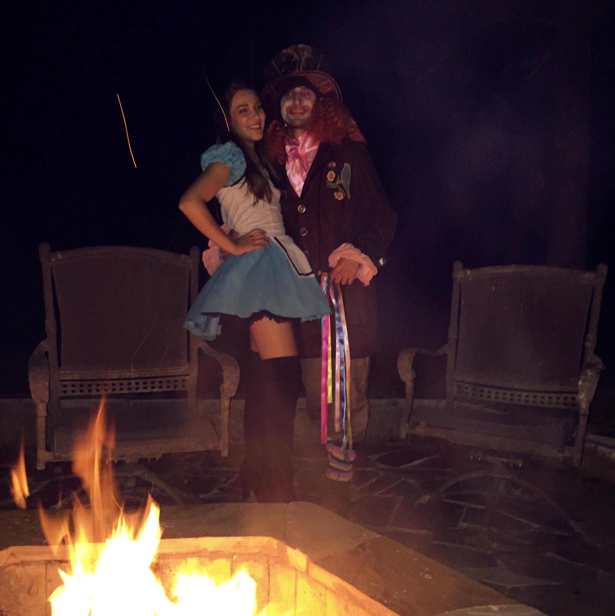 Halloween 2017, Alice and the Mad Hatter