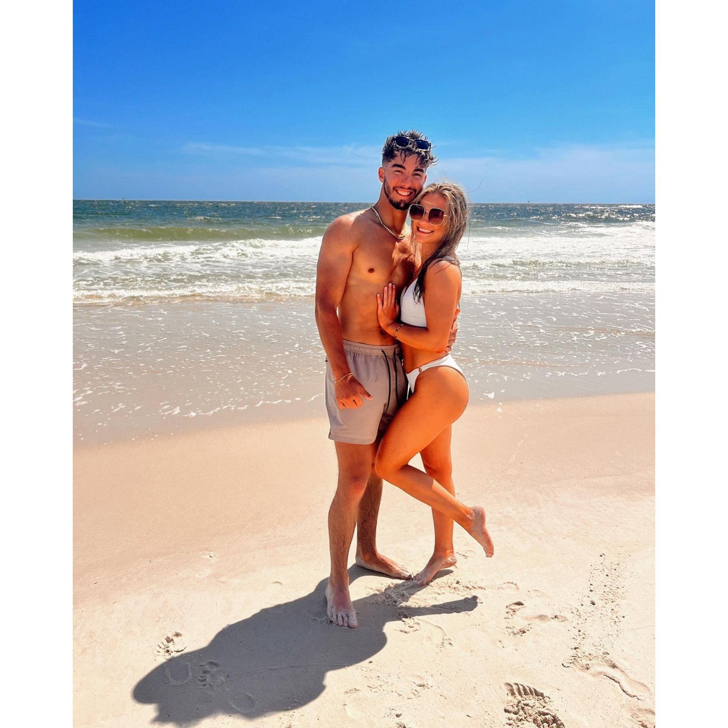 Our first beach trip!