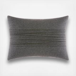 Burnished Quartz Thread Stitch Decorative Pillow