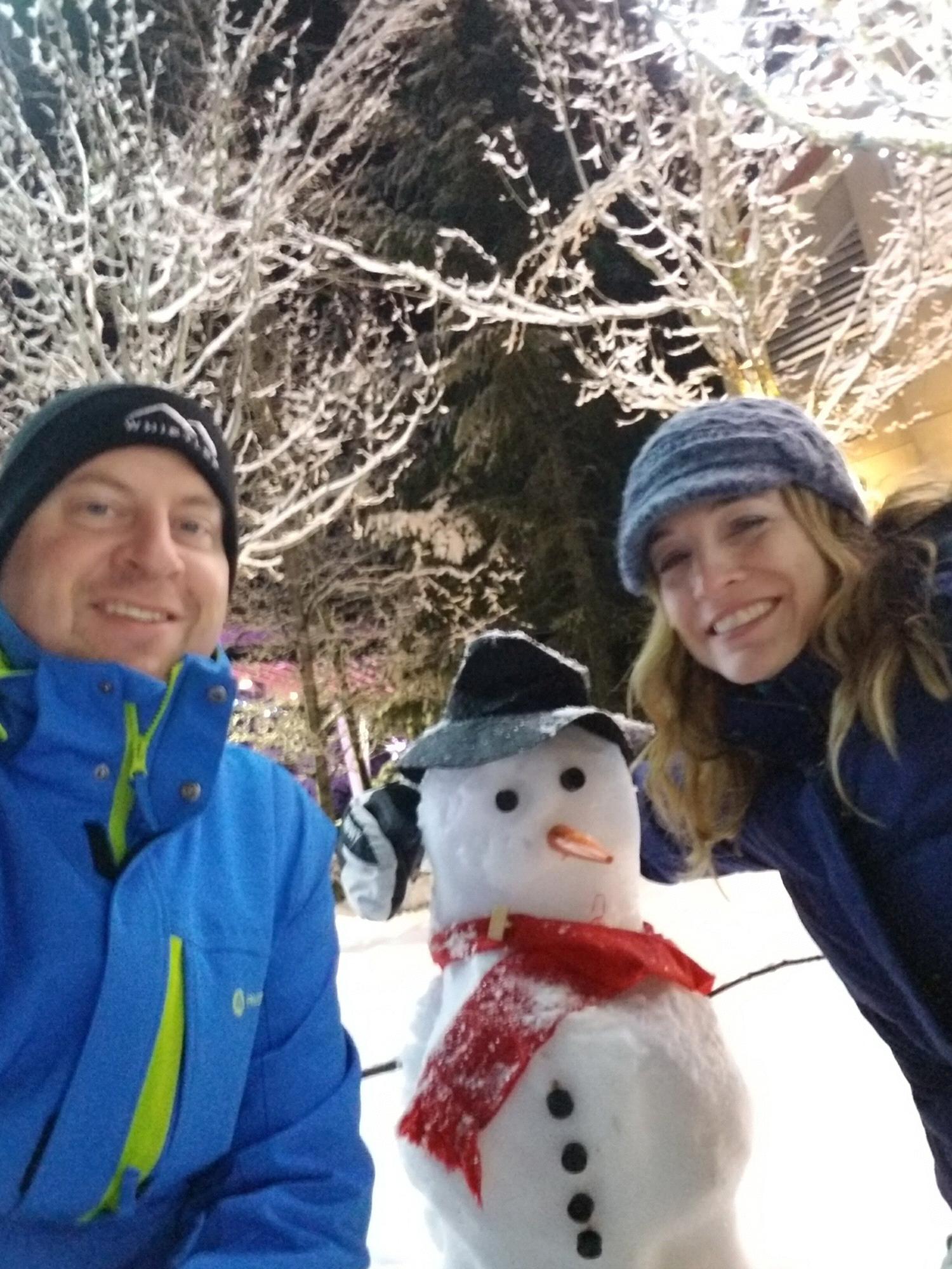 Whistler Village, Whistler, BC; Jan 2018