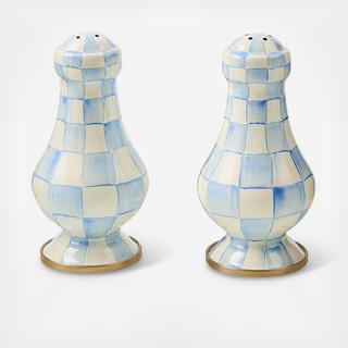 Sky Check Large Salt & Pepper Shaker