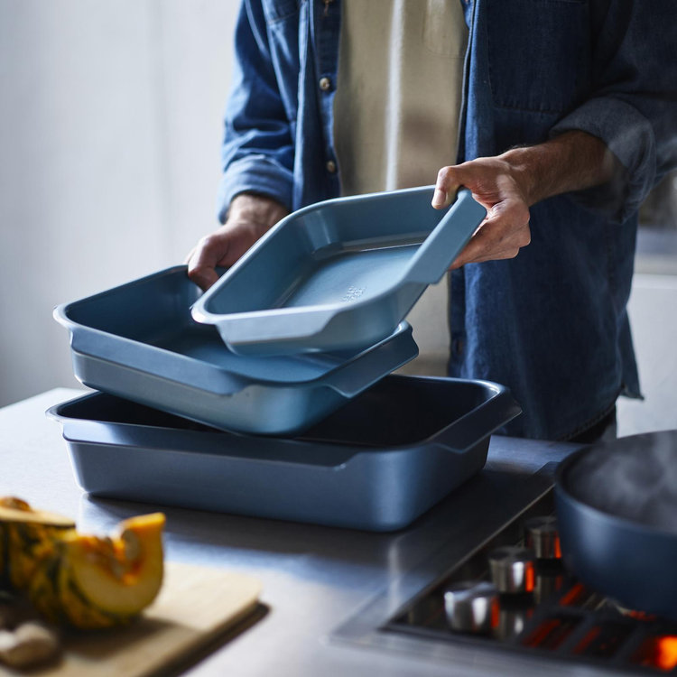 Joseph Joseph, Nest Oven 3-Piece Stackable Non-Stick Roasting Pan