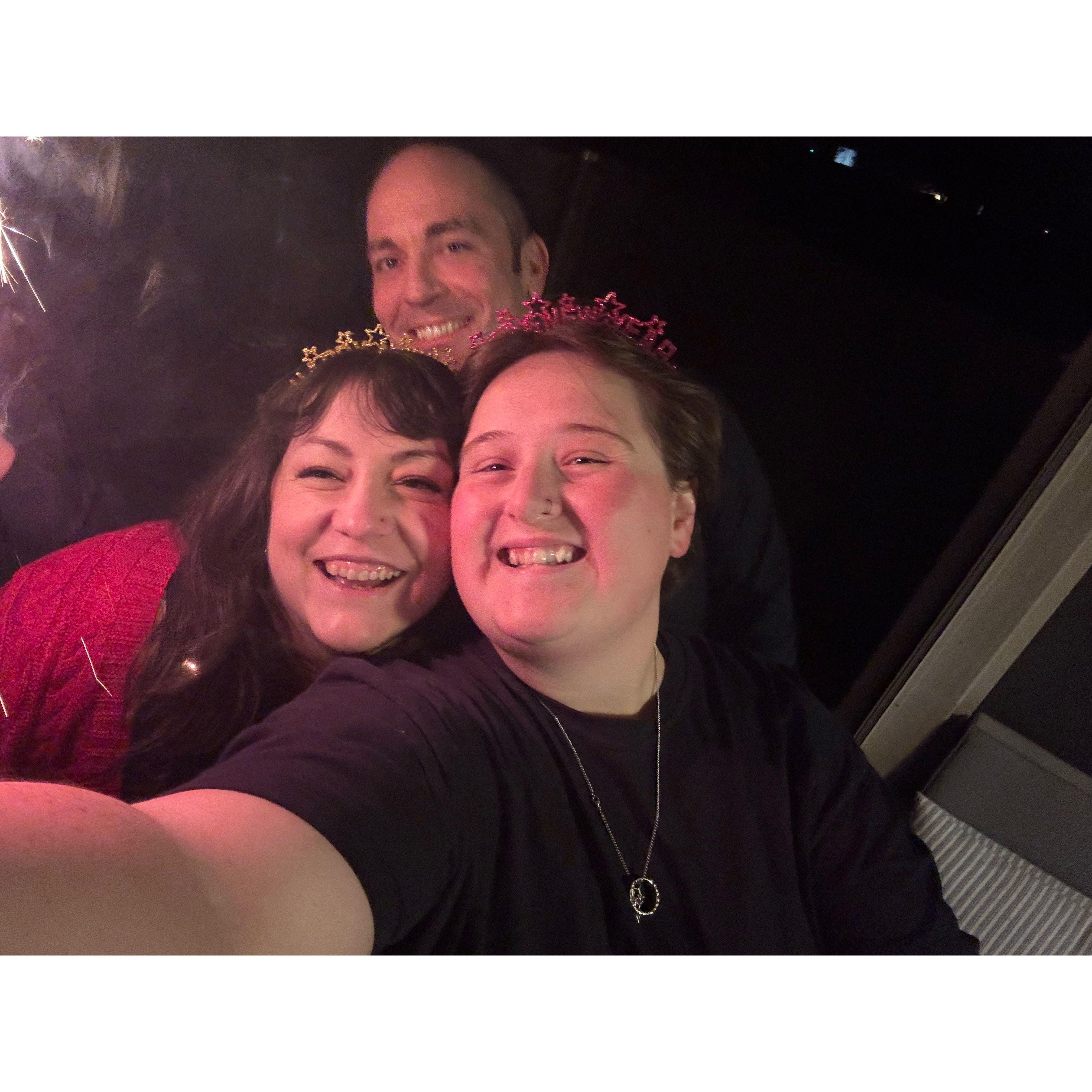 A perfect photobomb by Raul! We had no idea he was behind us.- Kelly