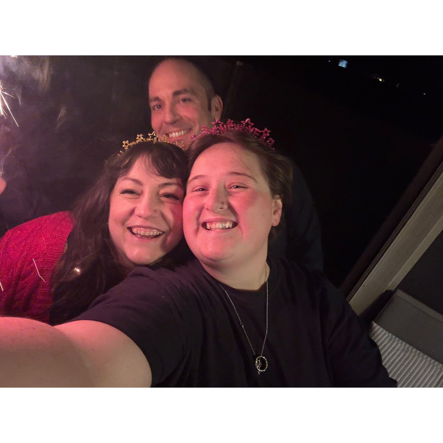 A perfect photobomb by Raul! We had no idea he was behind us.- Kelly