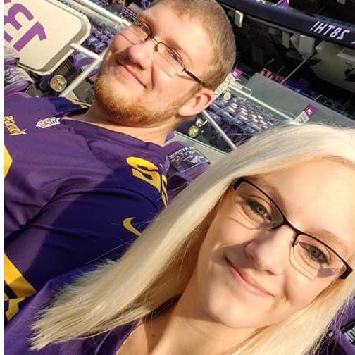 Our first Vikings Game