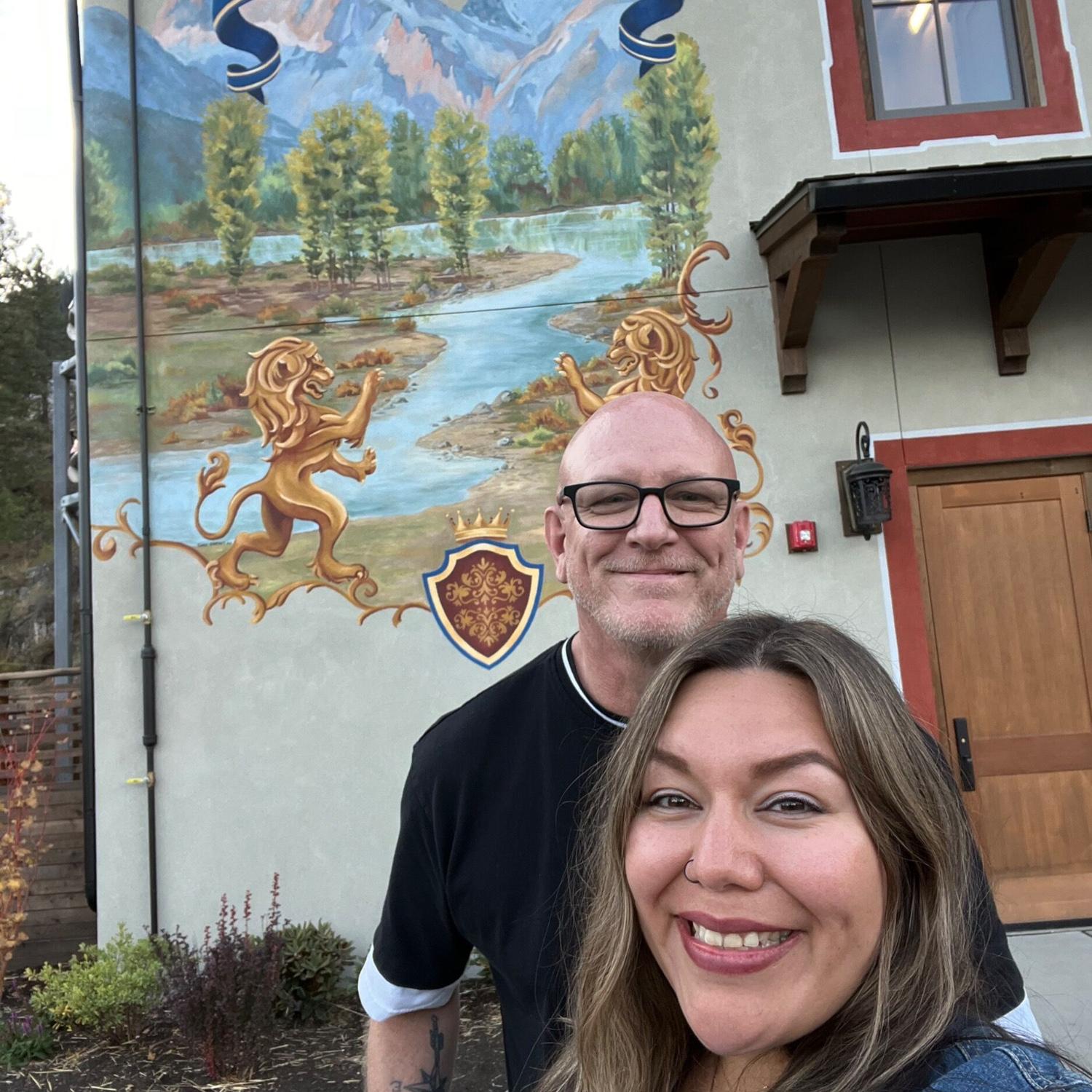 After riding the Alpine Coaster in Leavenworth