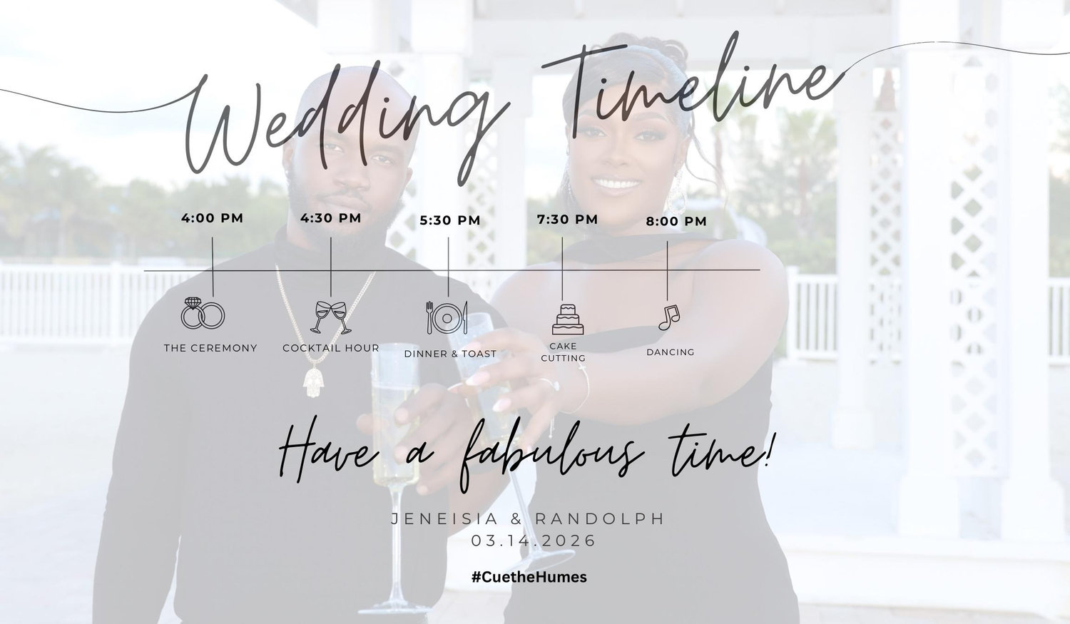 The Wedding Website of Jeneisia Saunders and Randolph Humes III