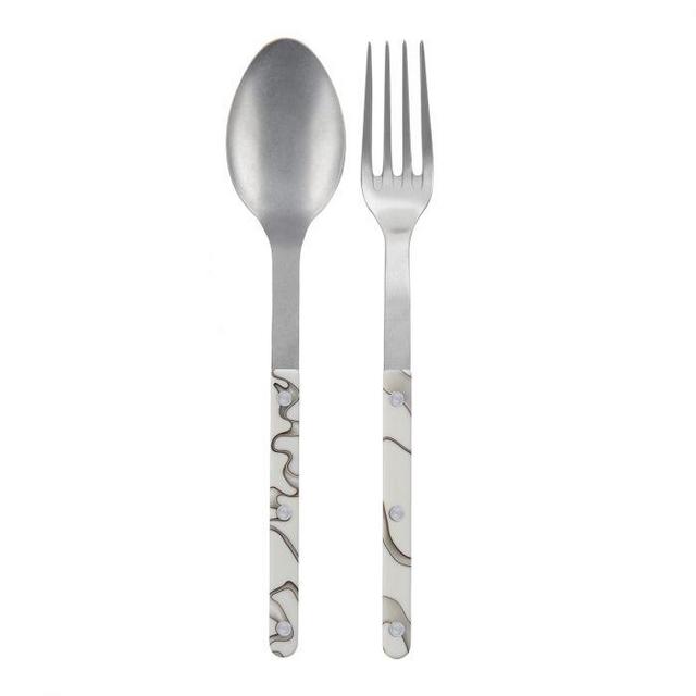 Serving set Bistrot vintage dune , Ivoriy