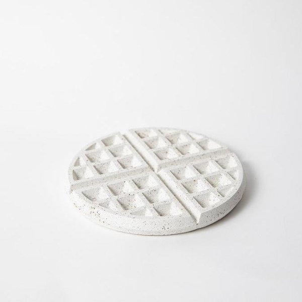 Pretti.Cool Waffle Trivet (White)