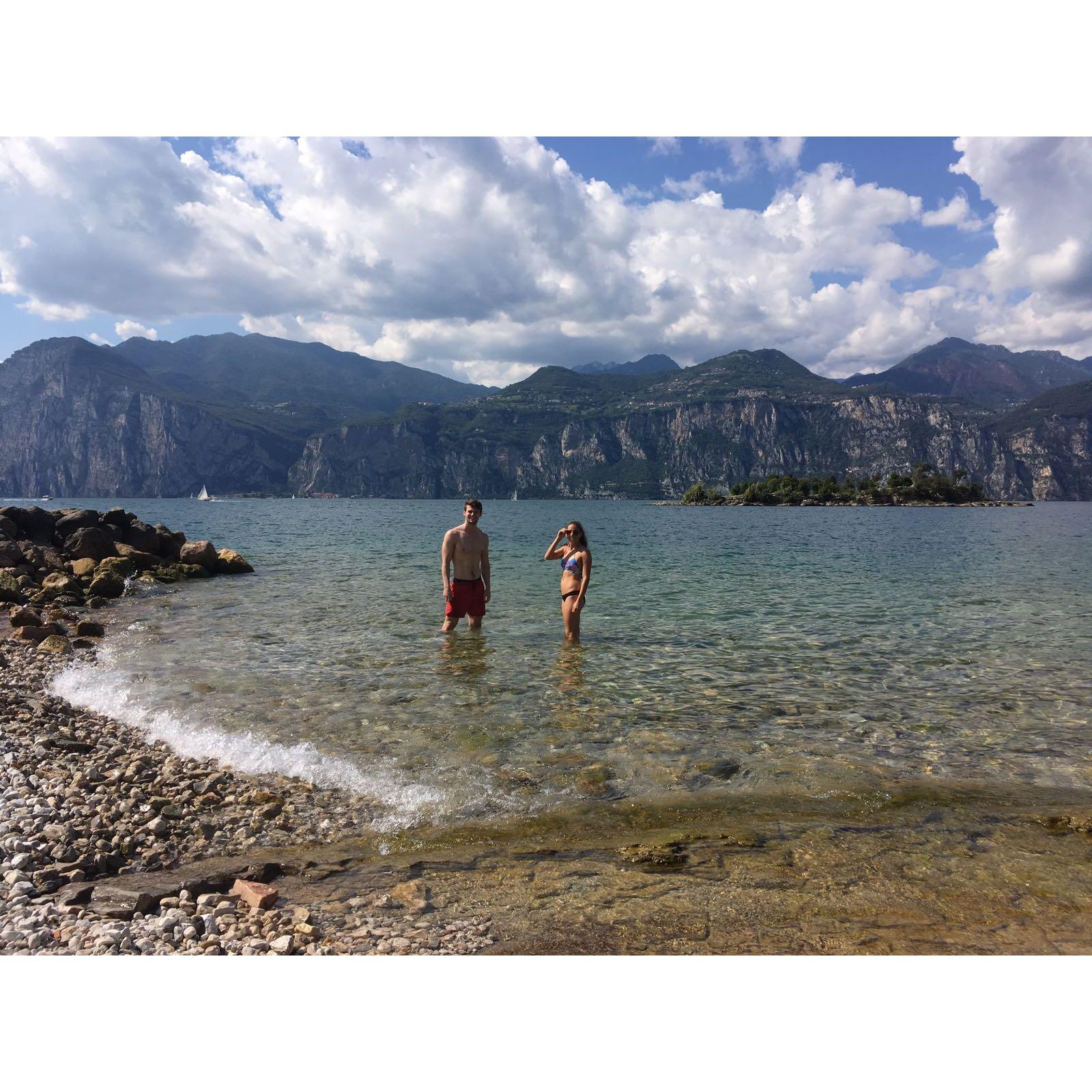 Our first time at Lake Garda