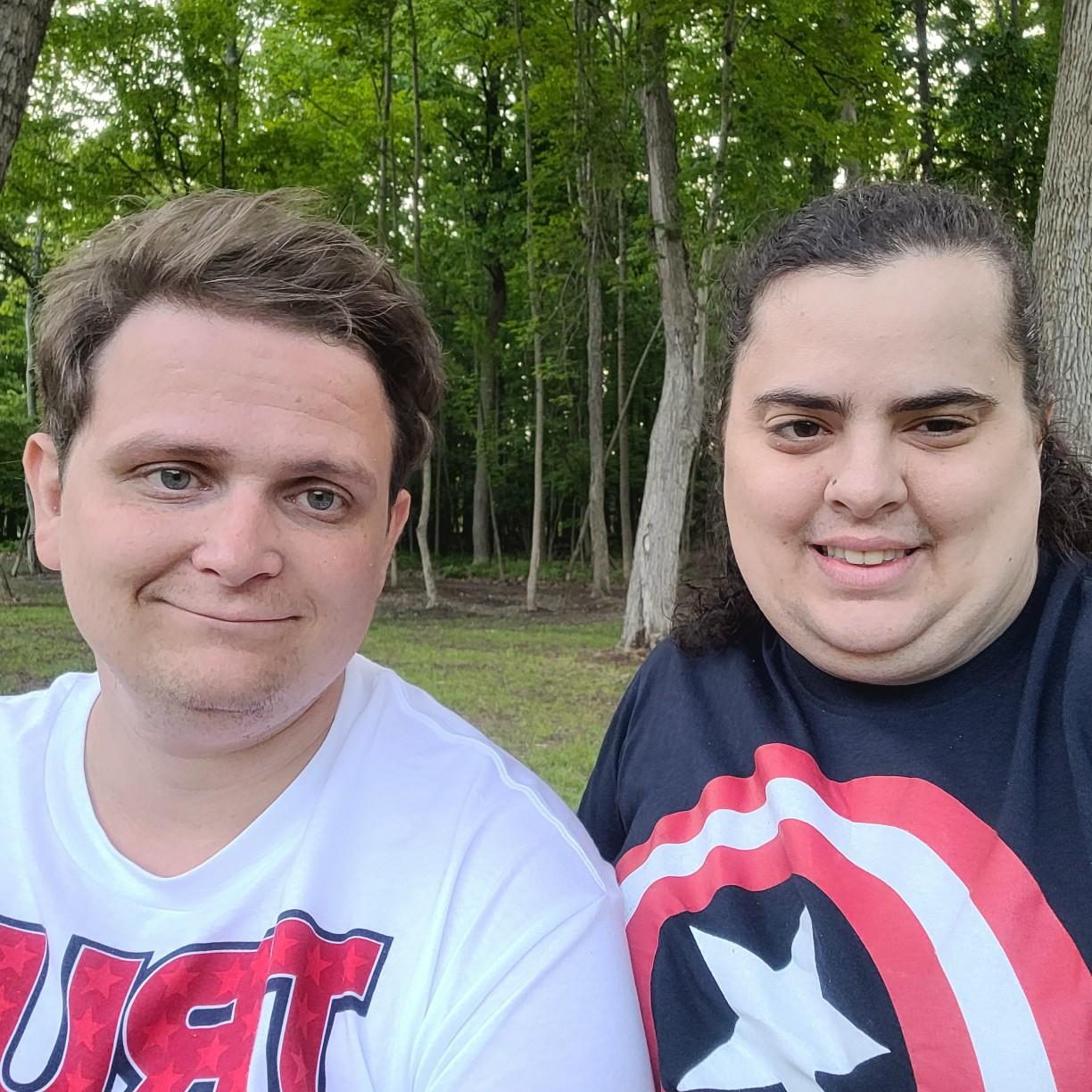 We went to a park on Memorial day which happened to be my birthday as well!