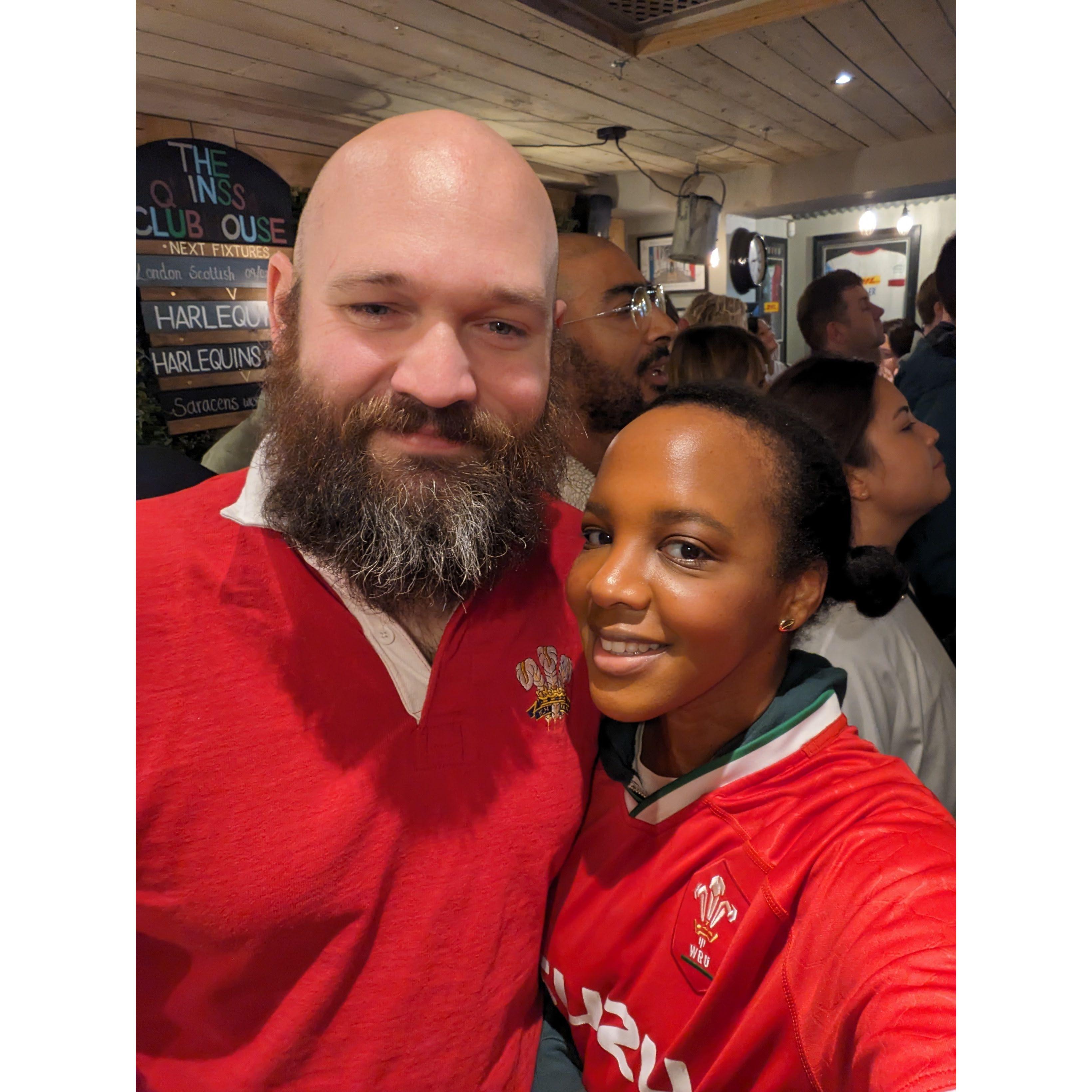 The trip of our (well, Jeremy's at least) dreams - Wales v. England at Twickenham