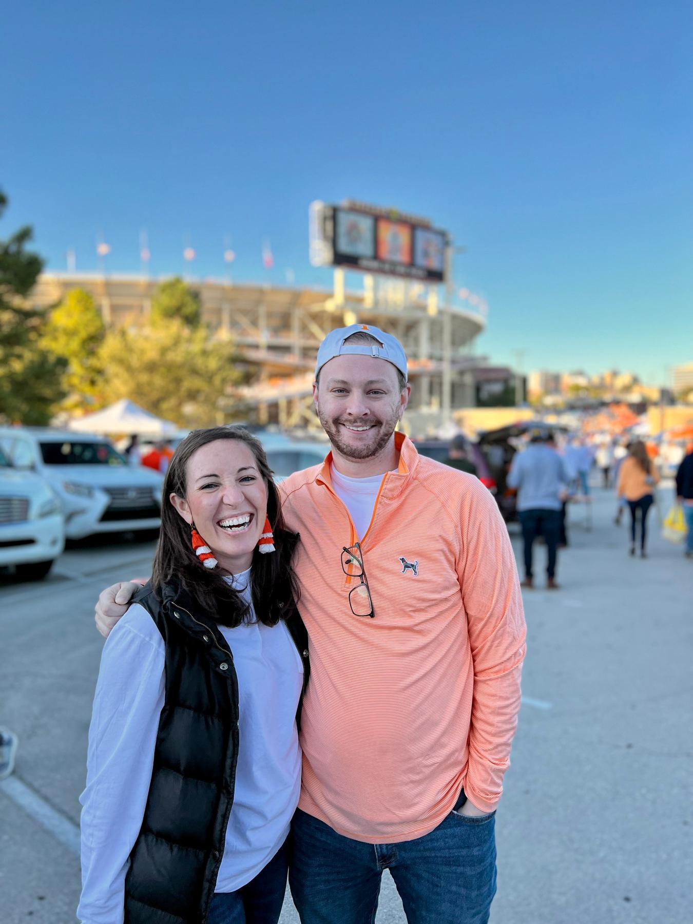 Ellee's first game at Neyland, Sept 2021
