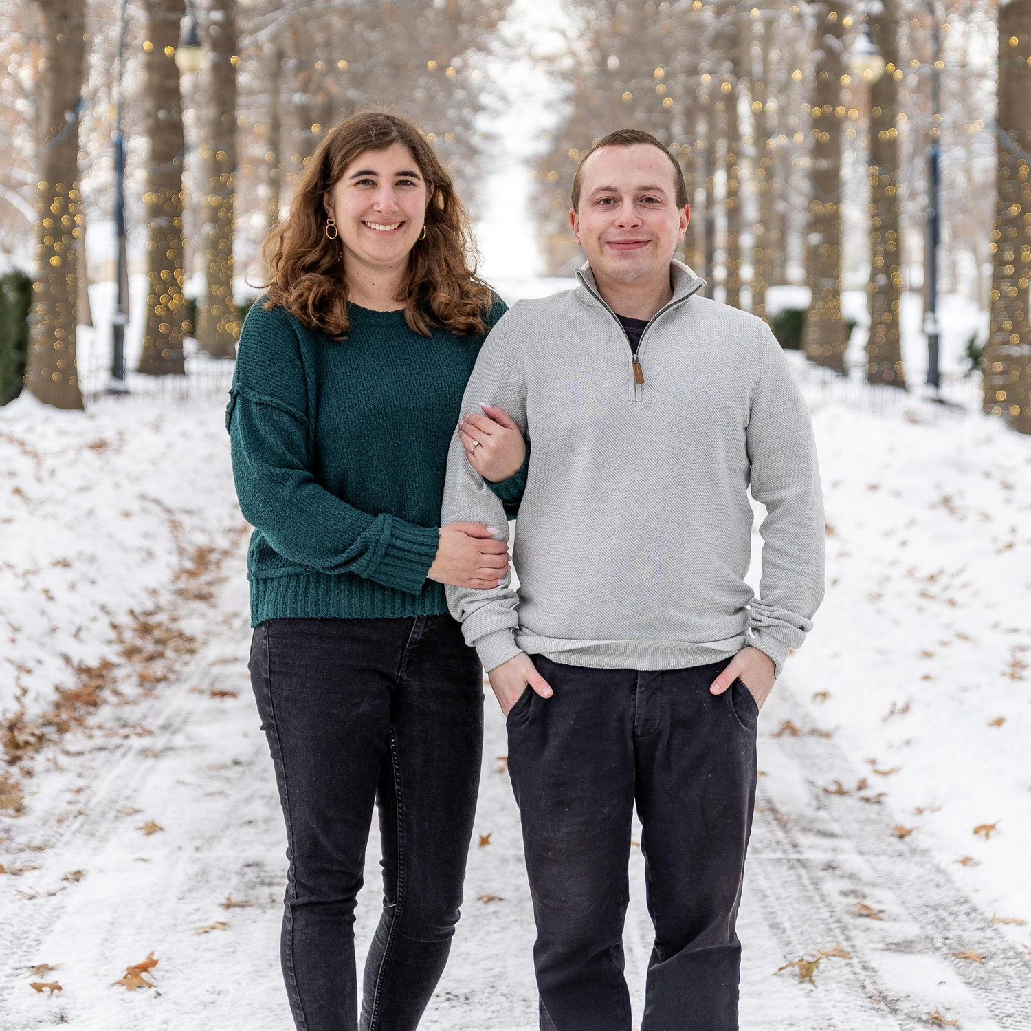 Engagement Pictures, Davenport, IA Winter 2025