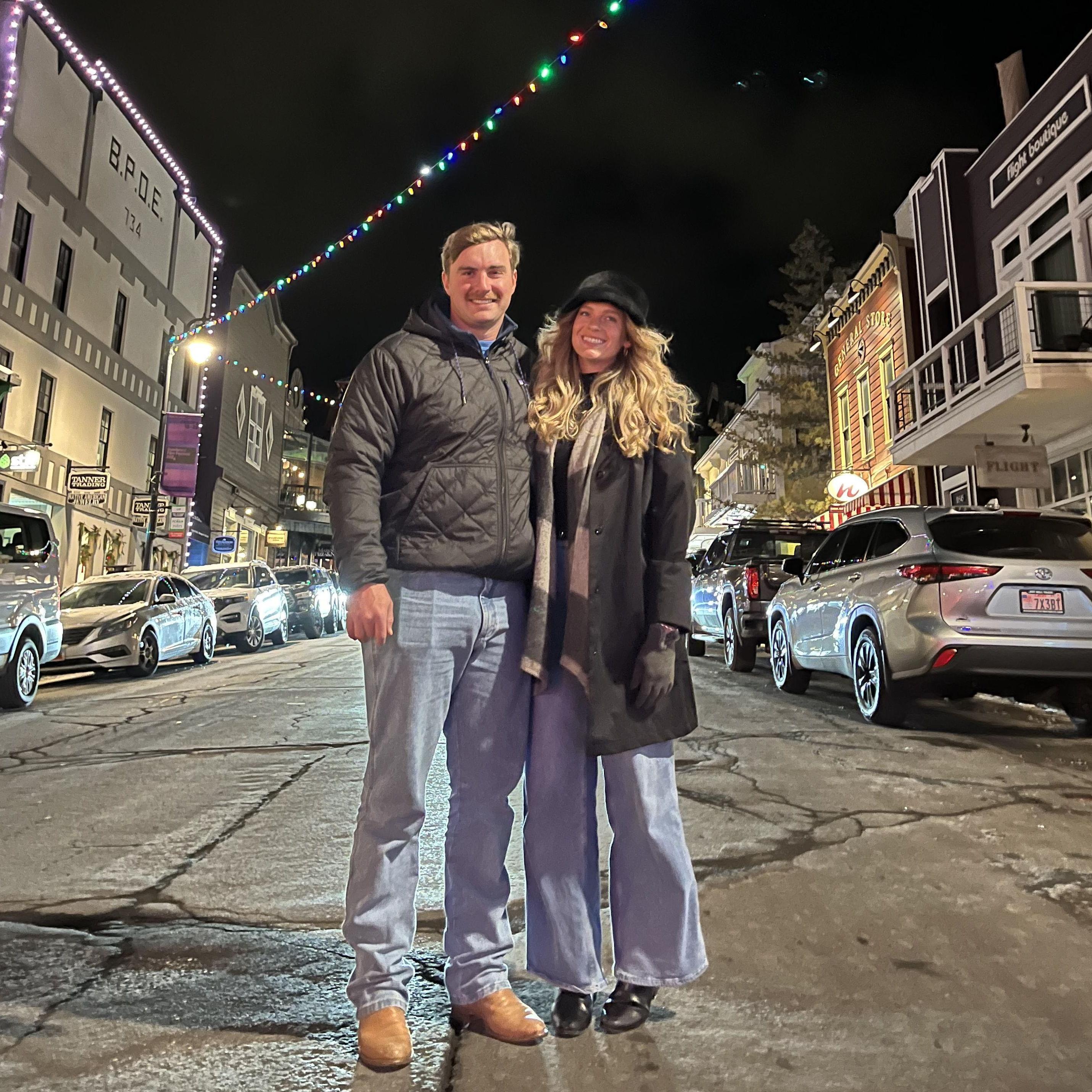 Celebrating the engagement (Jan 2024) Park City, UT