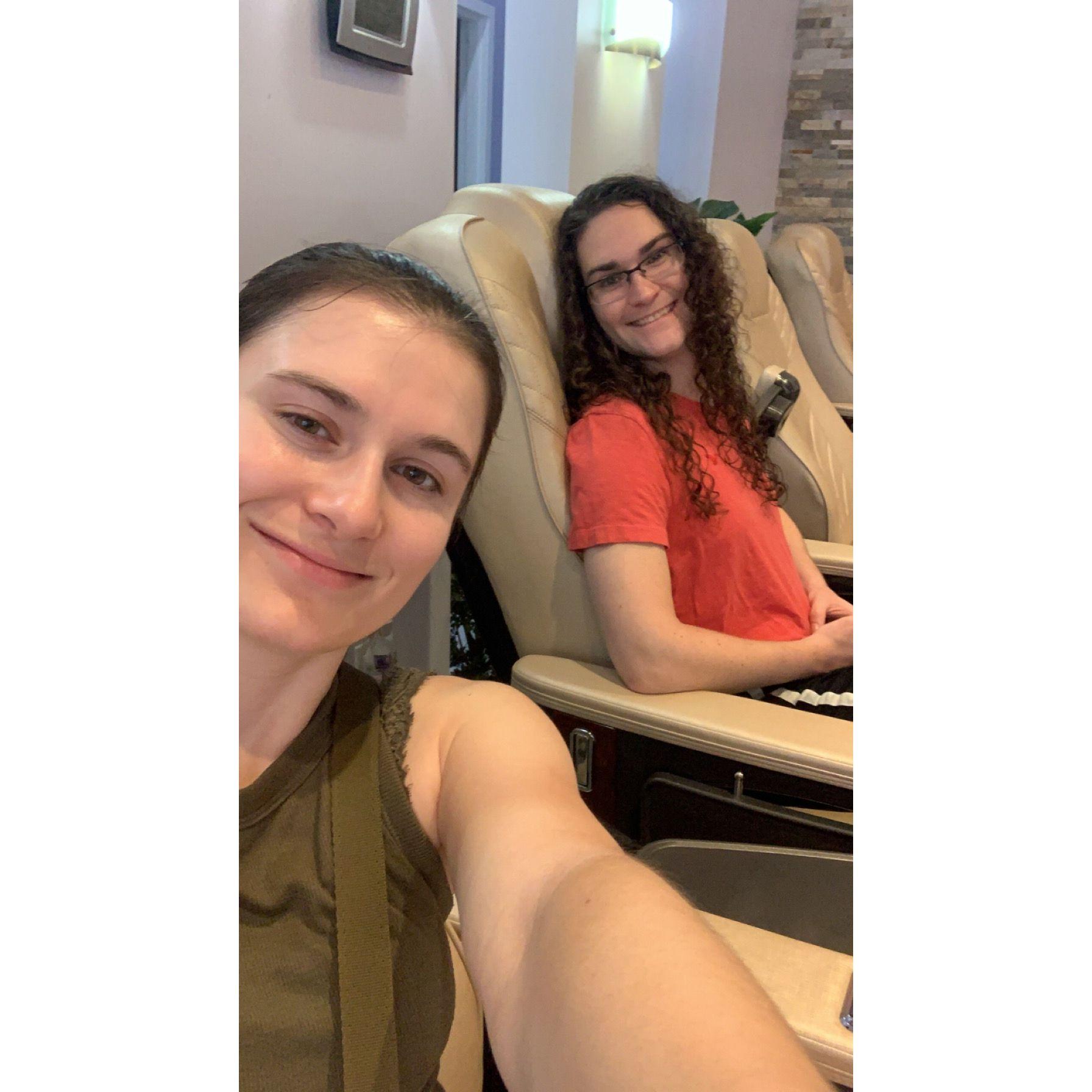 Pedicures, summer 2023