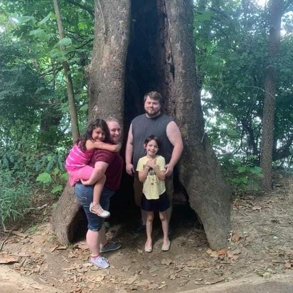 We love to be around our family. Especially our nieces and nephews. And in Radford, we love being in nature.