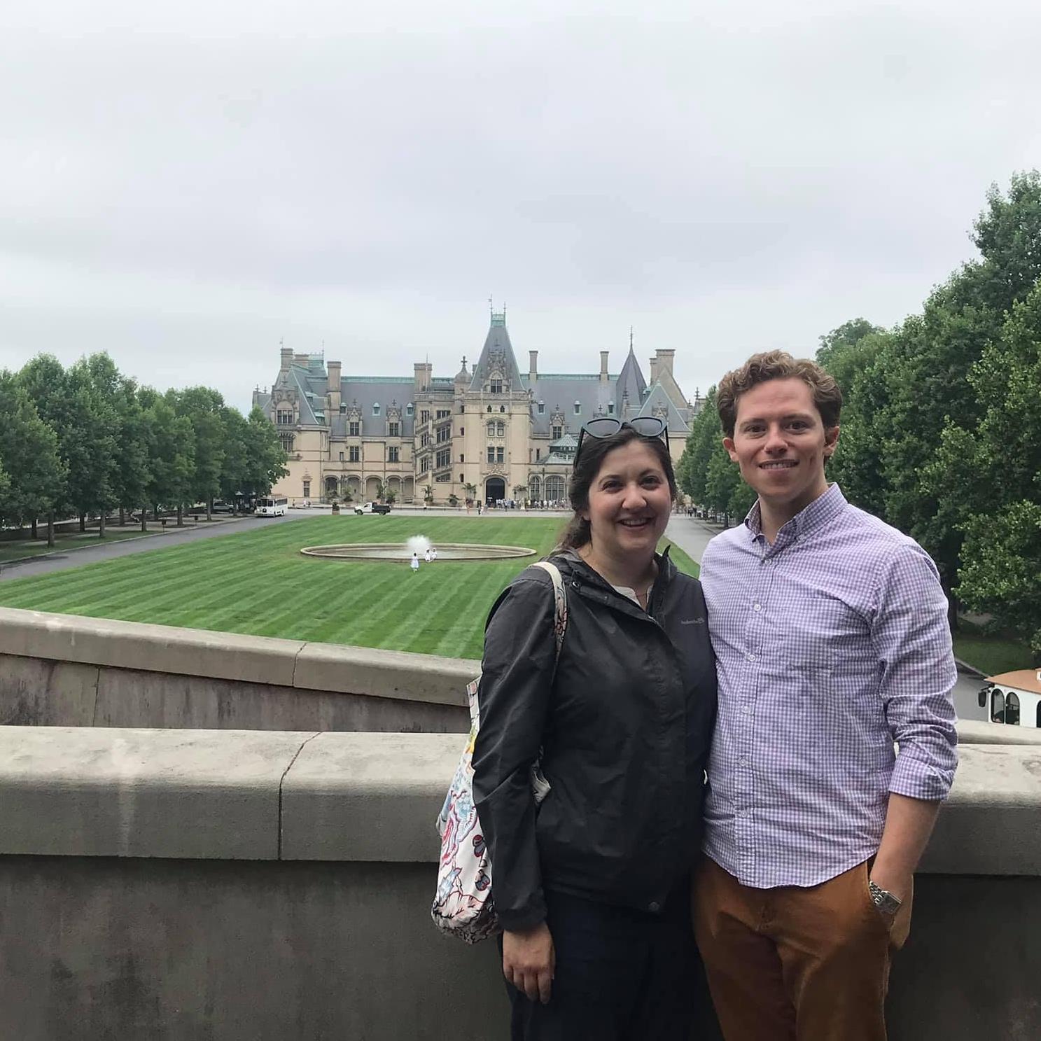 No need for a new home fund, we're all set in front of our property. (Biltmore, Asheville NC)