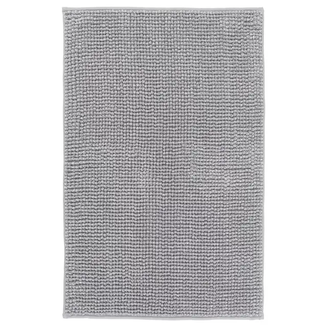 TOFTBO Bath mat, gray-white mélange20x32 "