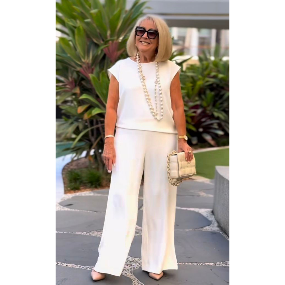 Pearls go great with white!