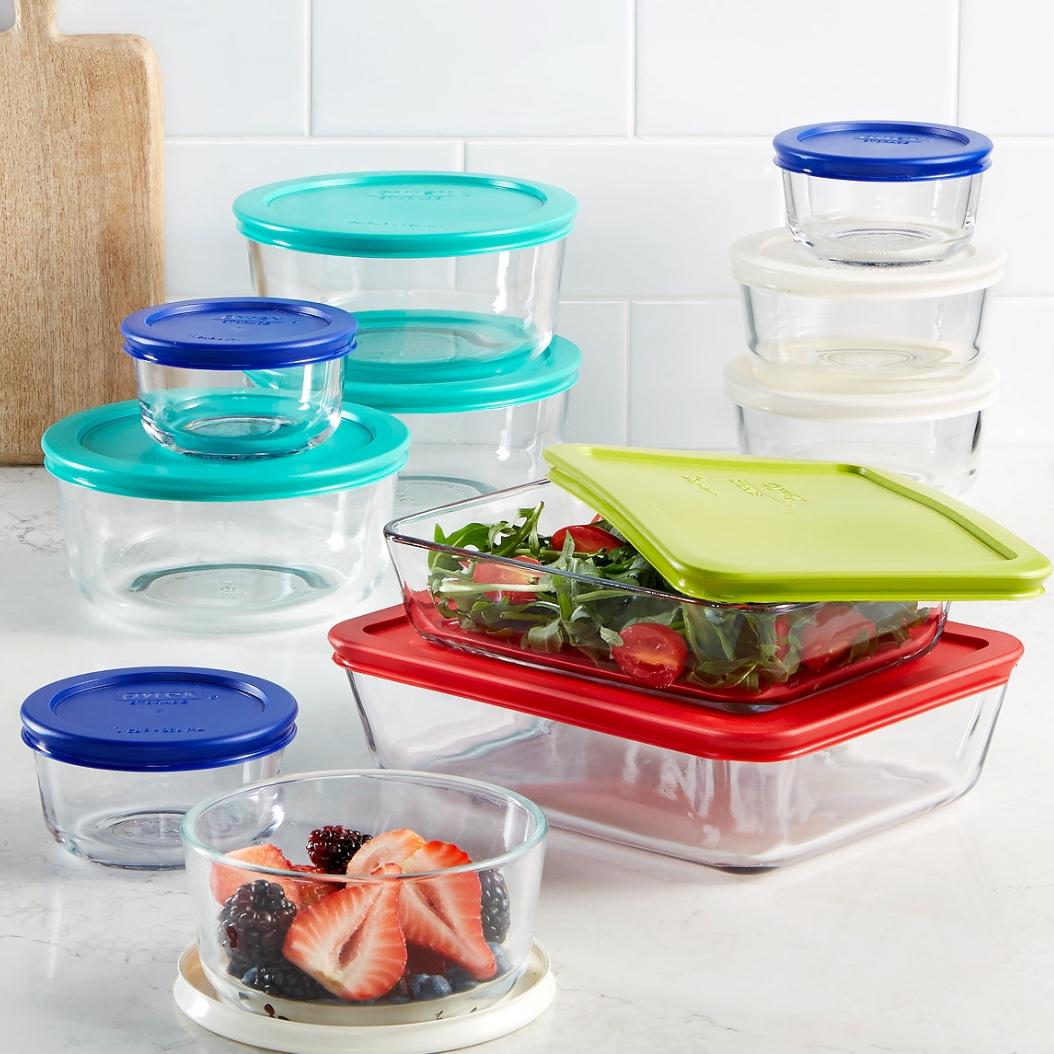 Pyrex 22-pc. Glass Food Storage Set