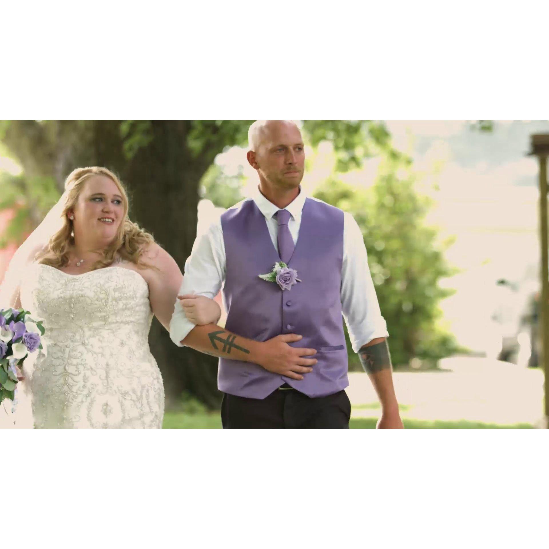 Kate's brother giving her away