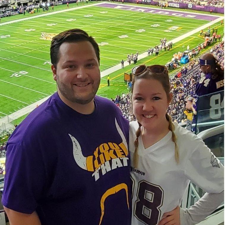 First Vikings Game together!