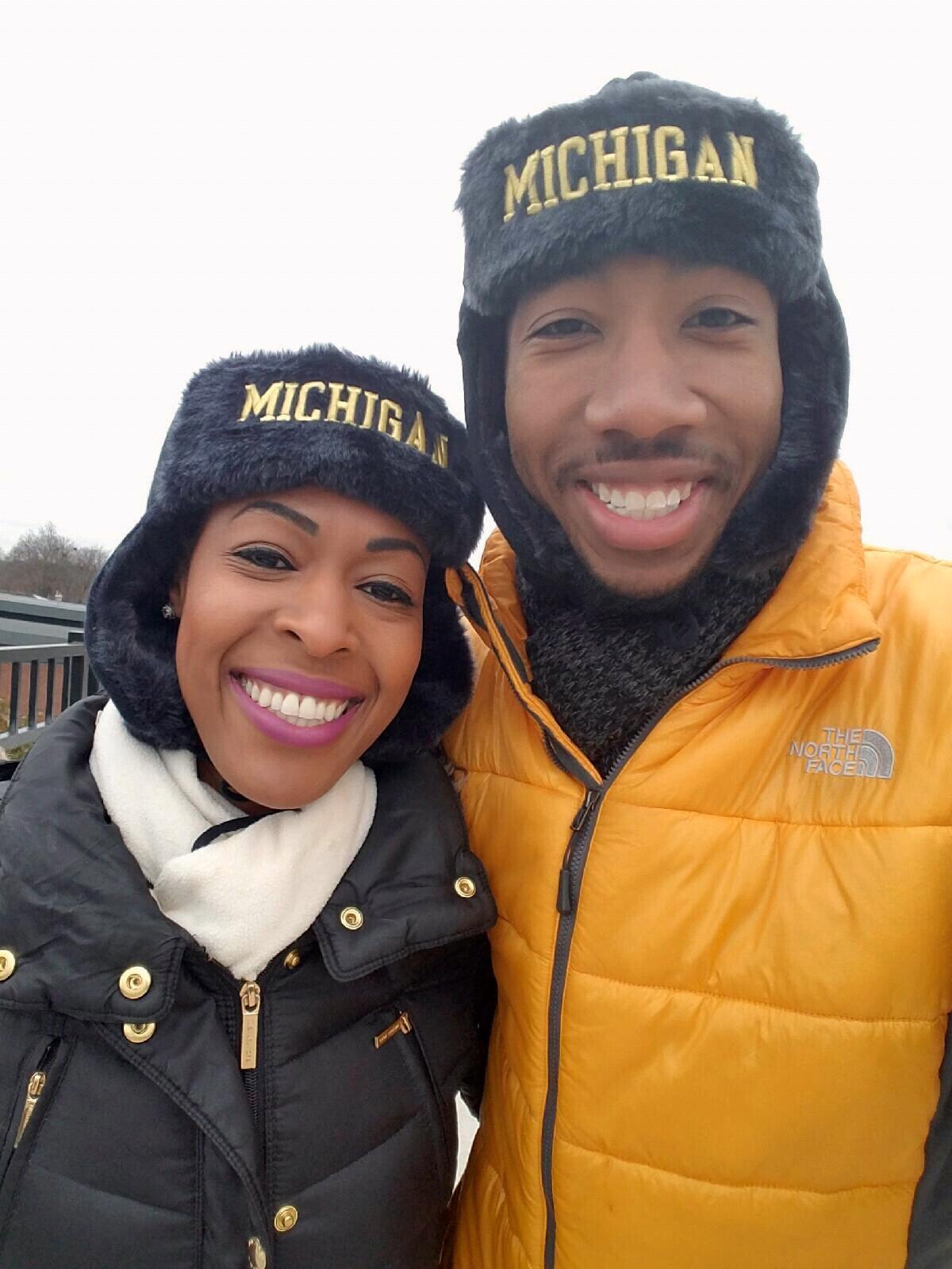 Basketball Date Night, December 2016, Ann Arbor 🏀⛹🏽♂️