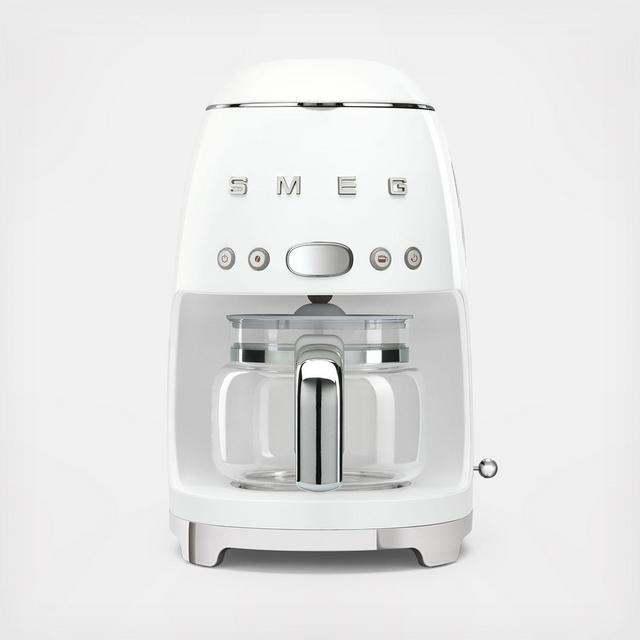 Smeg, Brushed Stainless 10-Cup Drip Coffee Machine
