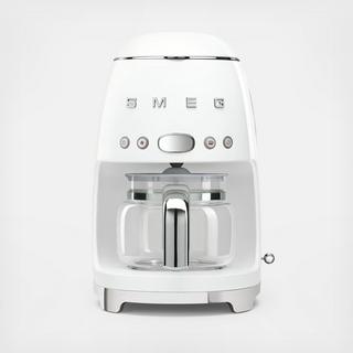 Brushed Stainless 10-Cup Drip Coffee Machine