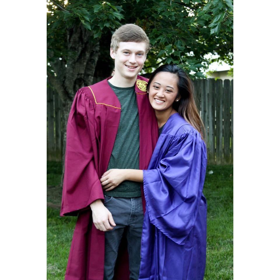 High school graduation photos