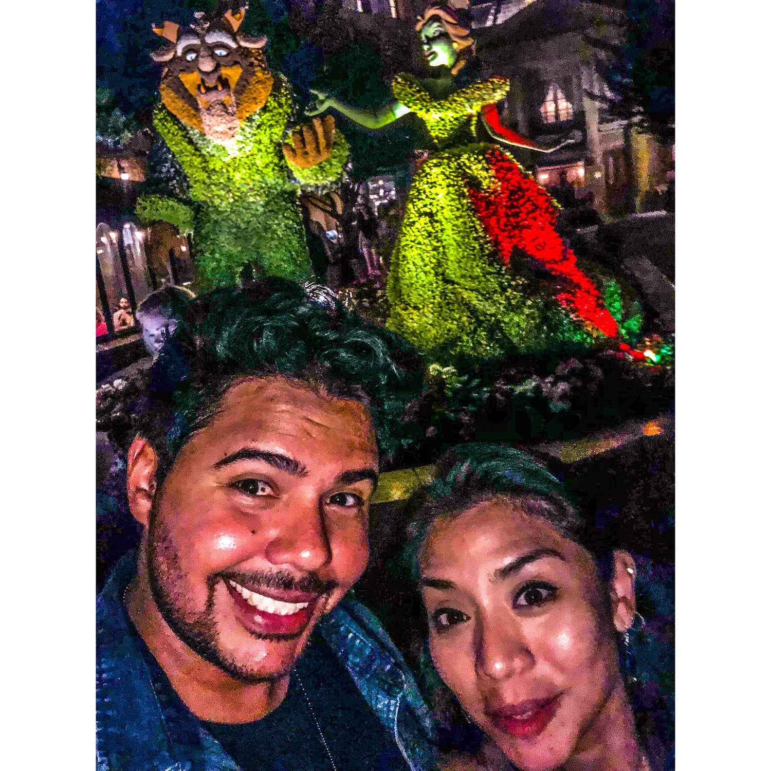 Disney World ... where we didnt realize we had Fast Pass ...