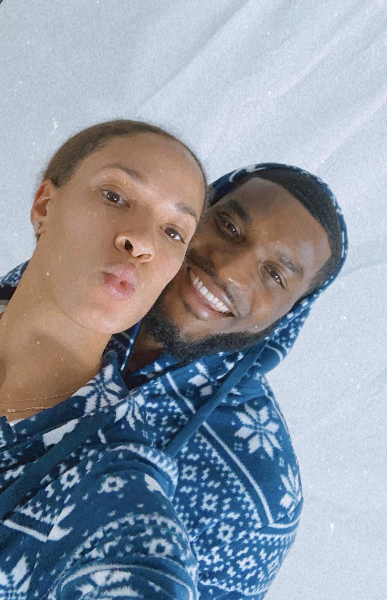 he surprised me with a camera for xmas & matching pajamas 20'