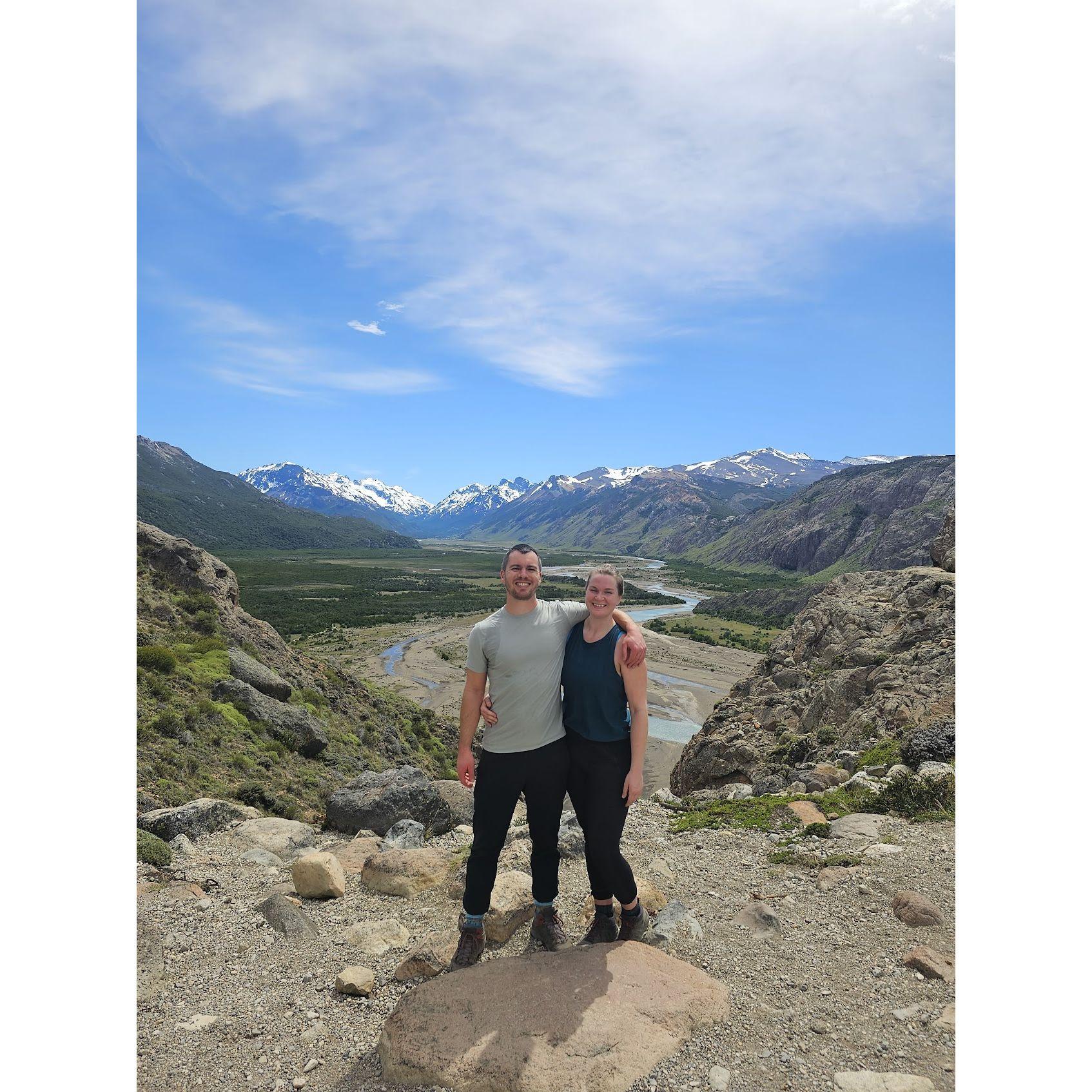 Hike to Fitz Roy, El Chalten, Argentina. December 2023