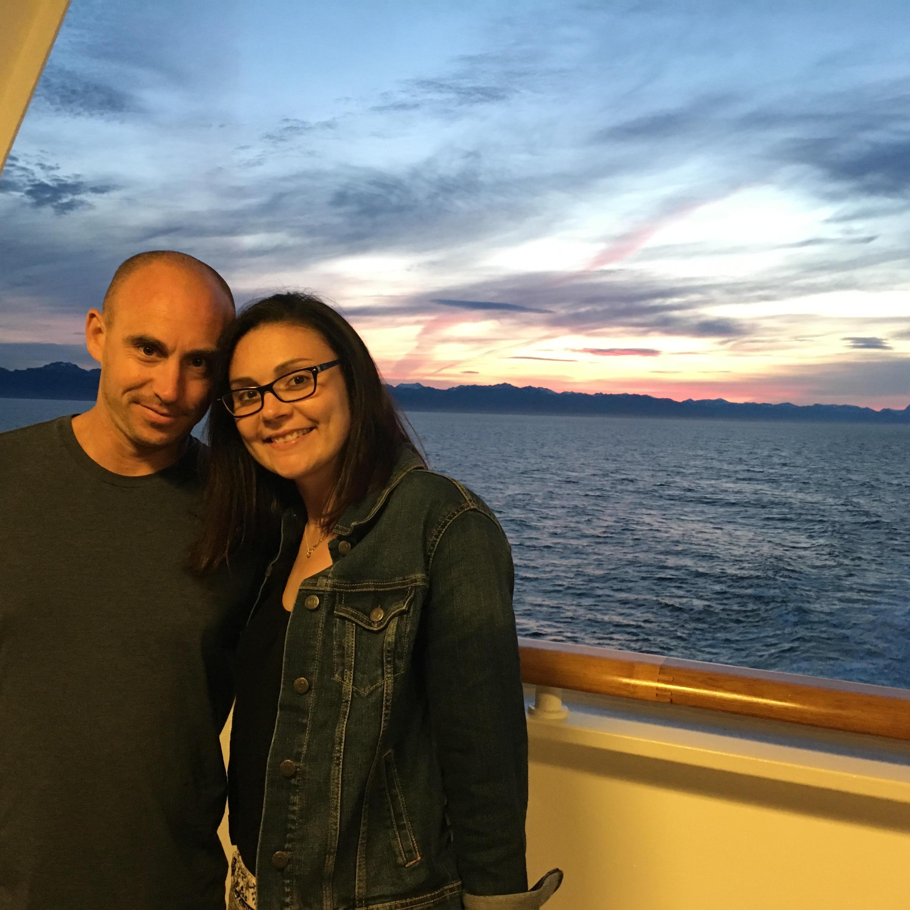 Alaskan sunset