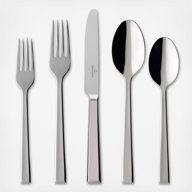 Villeroy & Boch Victor 46-Piece Flatware Set, Service for 8
