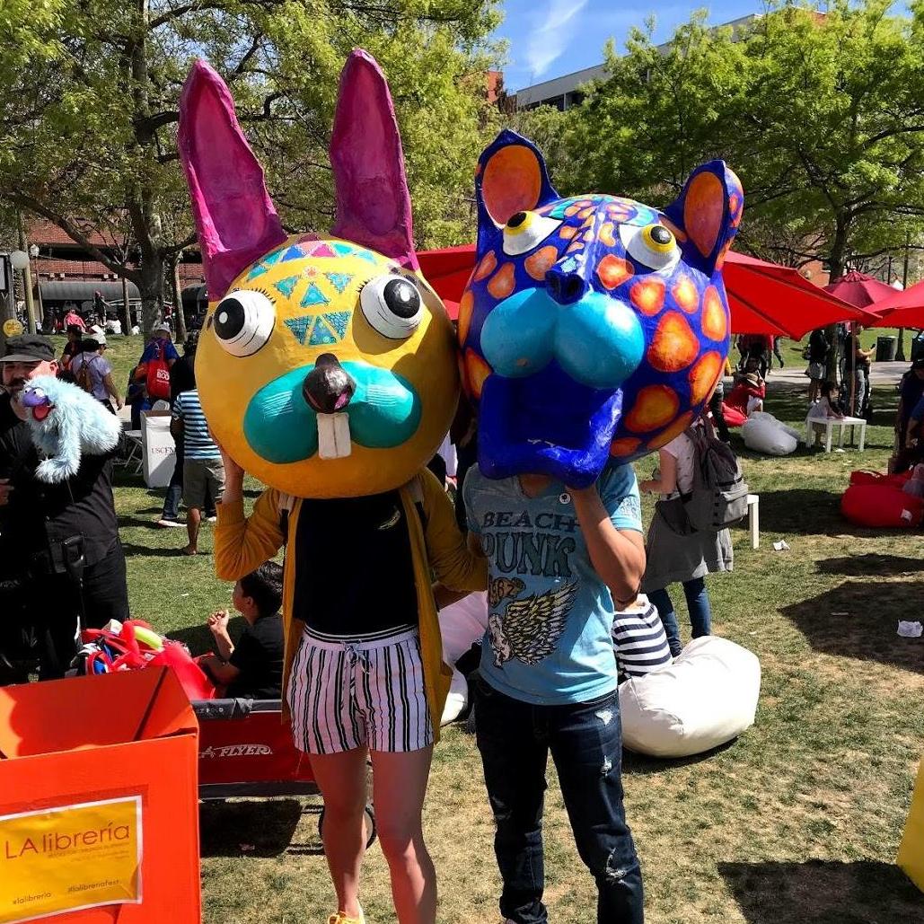 The Los Angeles festival of books is our spirit animal.