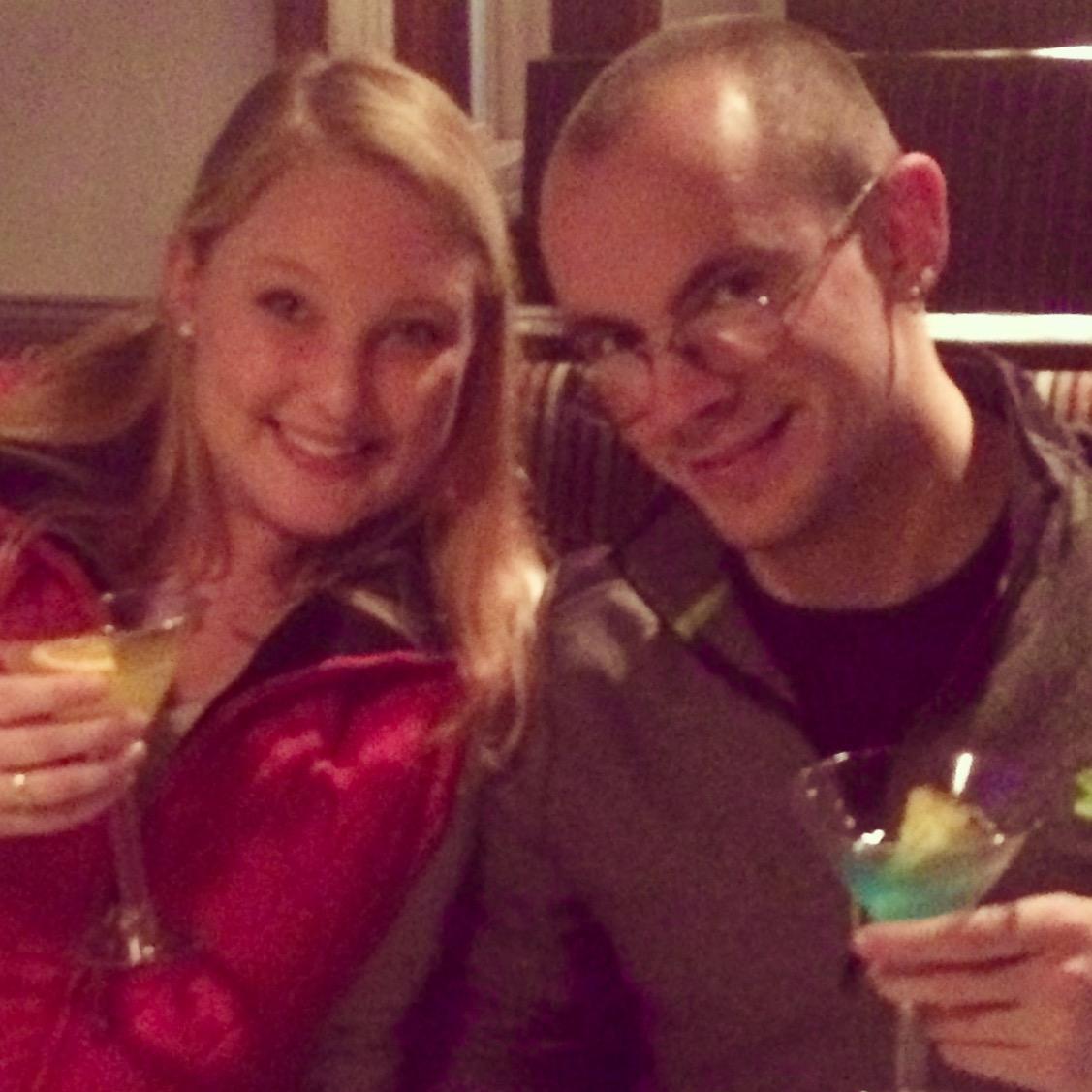Celebrating Manning's New Job