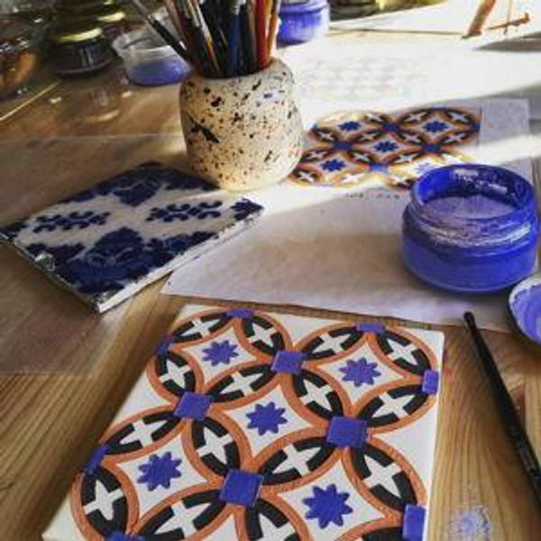 Tile Painting Class