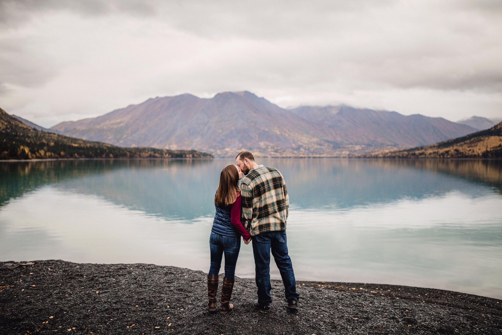 October, 2018. Kenai Lake.