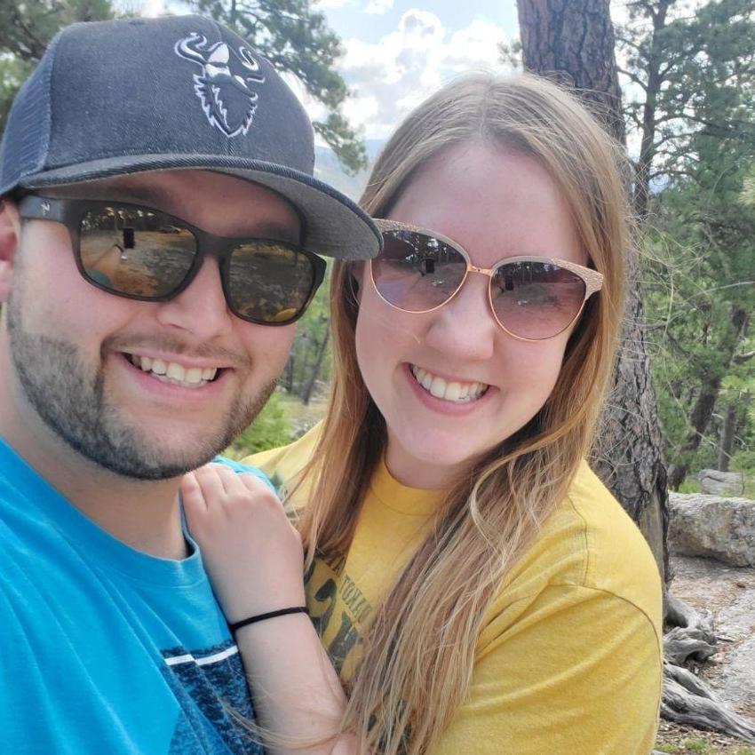 Our first camping trip together in the Blackhills - 2019
