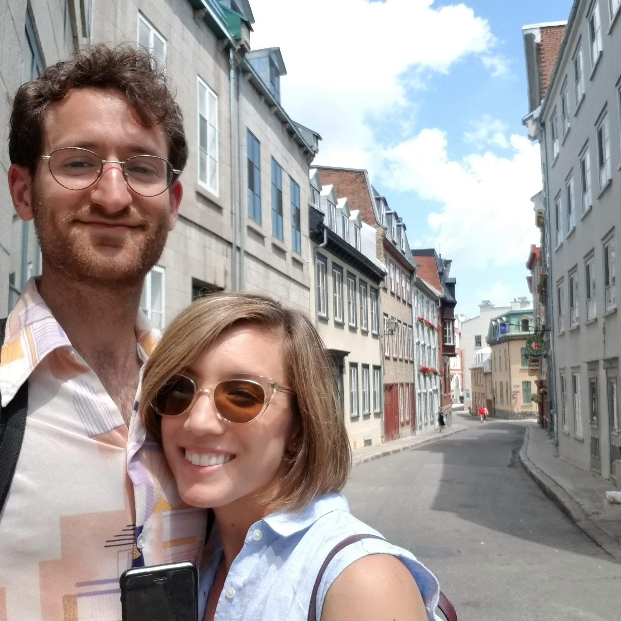 Our first international voyage! Quebec City. June 2019.