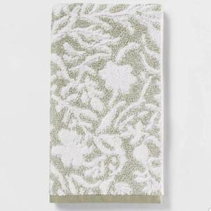 Performance Plus Hand Towel - Threshold™ in Light Green Floral