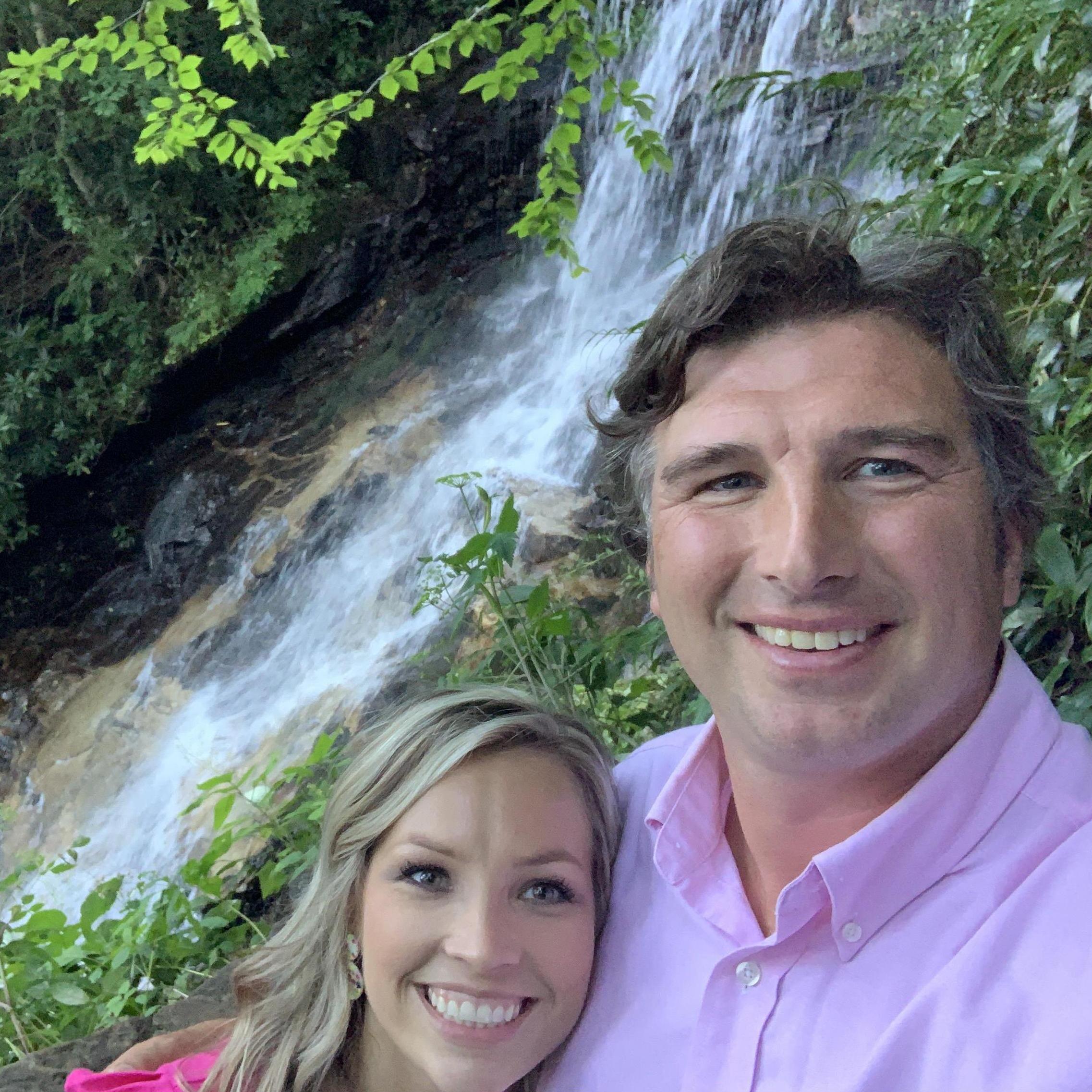 Our fourth date and our first picture. We went to Cascade Falls and celebrated Frank's birthday. That night, a lot of stories, pictures and thoughts were shared about the day that Ben and Kylie met.