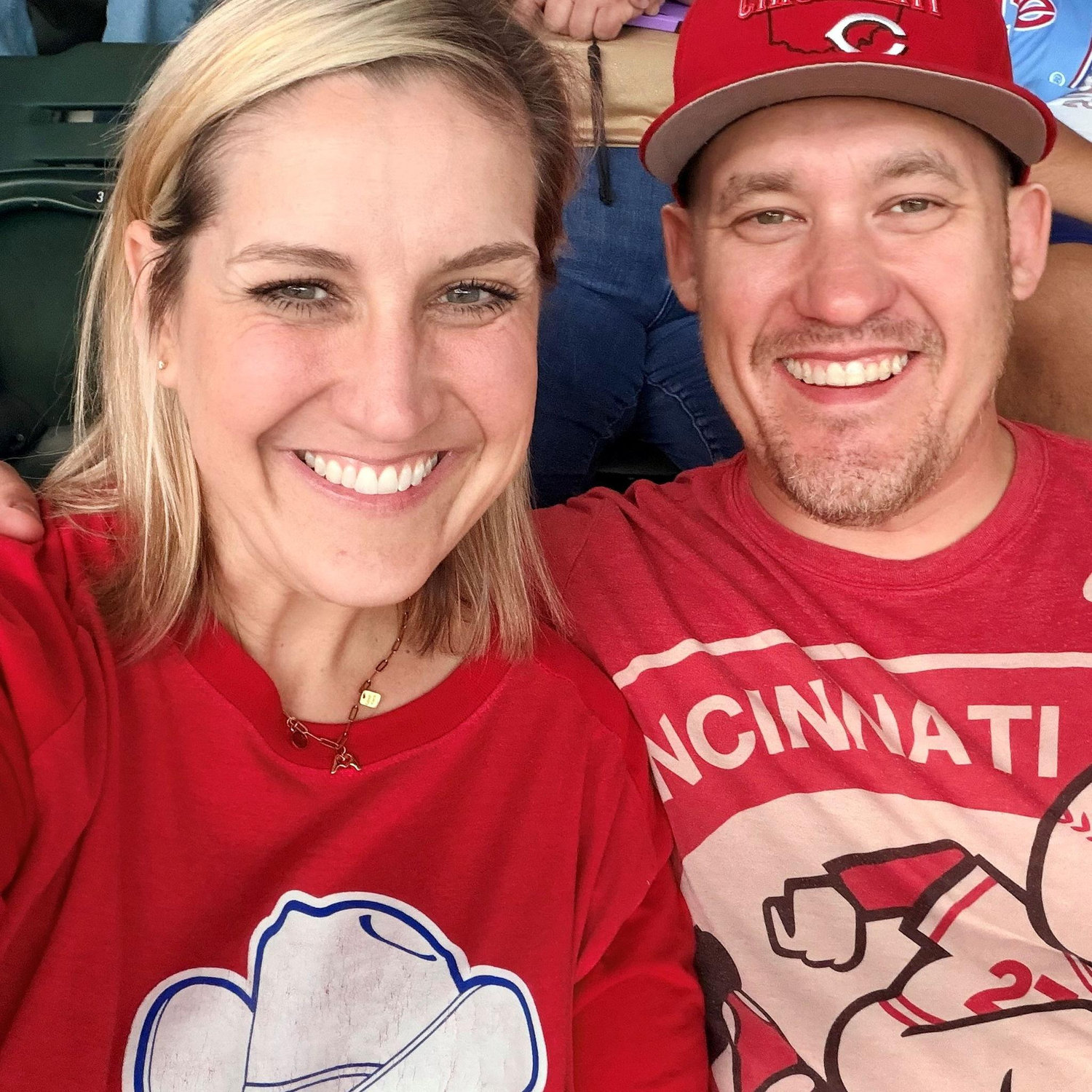 2026 Rangers Opening Day! Oh and it was against the Reds!