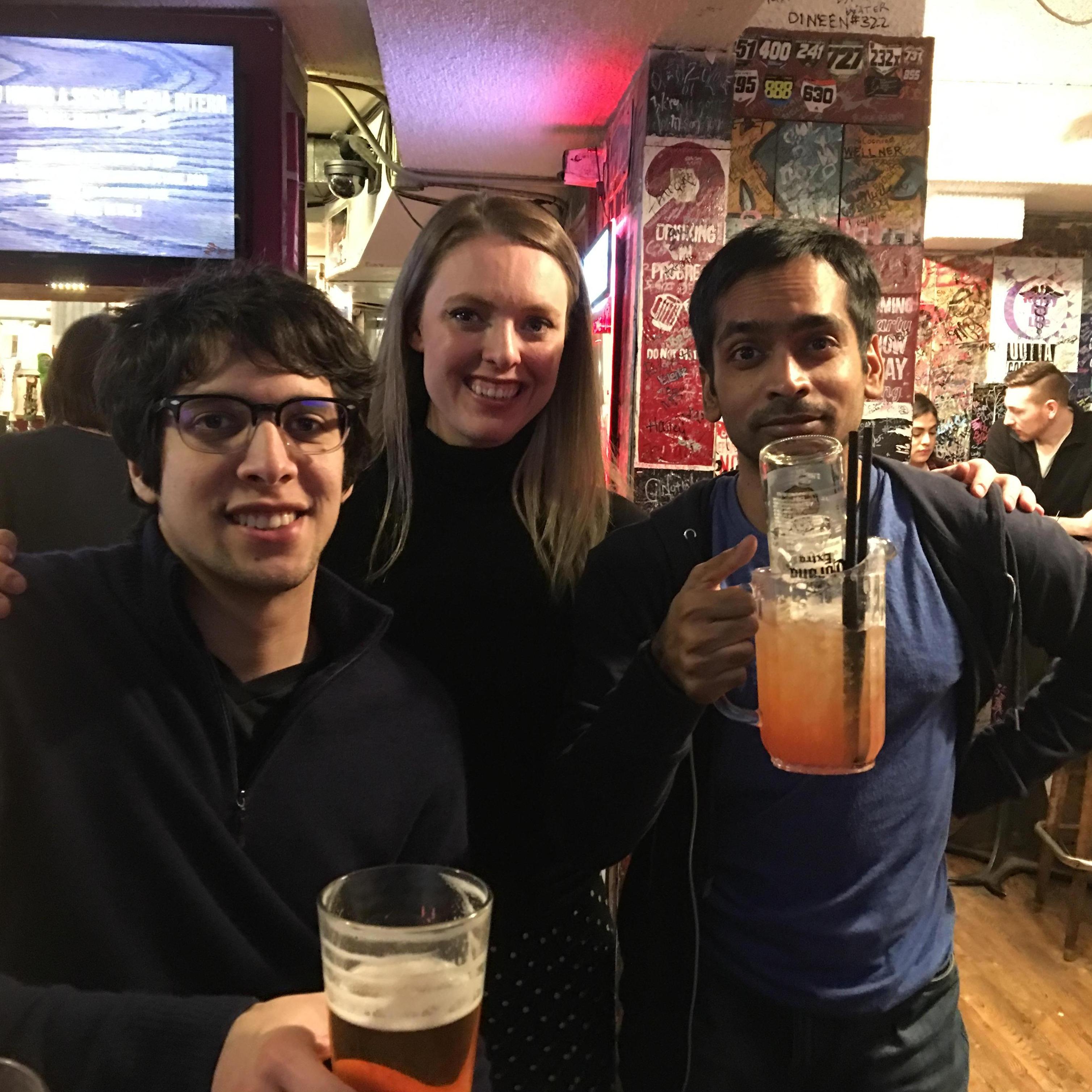 Prashant's birthday at the Coug!